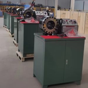 ISO9001 Certified Hydraulic Hose Crimping Machine Automatic Function