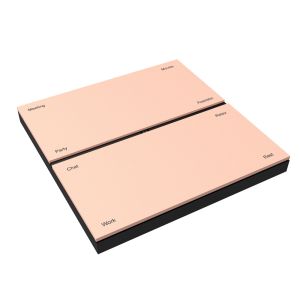 Reset Touch Button Smart Switch Panel With 86 Box To Achieve Automation Control