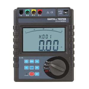 Digital Earth Resistance Tester Grounding Resistance Testing with Certificate