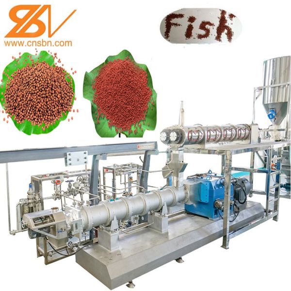 Buy Fish Feed Pet Dog Food Extruder Processing Making Machine at wholesale prices