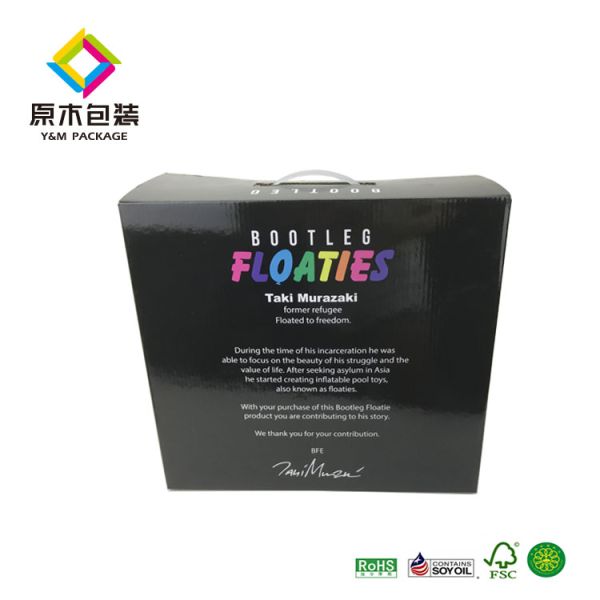 Full Color Printing Single Wall Corrugated Mailer Boxes Folding Carton For Top Packaging