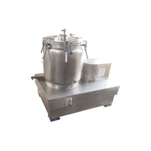 Hermetic Closure Top Discharging 150Lbs Ethanol Extraction Centrifuge