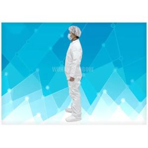 CPE Material Disposable Asbestos Suits /Breathable Disposable Painters Coveralls