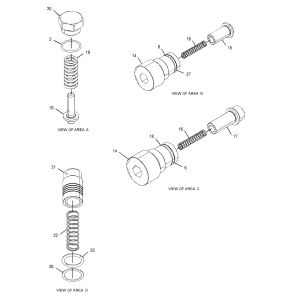 CAT 455-2663 424-937 Main Control Valve 349E 349F 352 Mining Construction