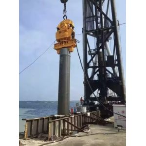 APZ150A Vibro Hammer Electric Type Drivig Tube And Pipe Pile For Construction