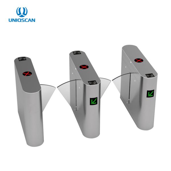 Buy Access Control Flap Security Turnstile Gate Brushless Motor Type at wholesale prices