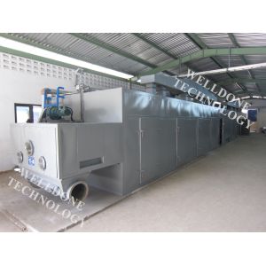 Quality Large Scale Infrared Conveyor Dryer , Adjustable Moving Speed Conveyor Belt Oven for sale