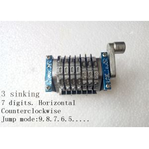 Rotary Numbering Machine Horizontal Counterclockwise Three Sinking