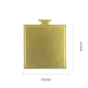 Dessert Plates Square Pastries Cardboard Cupcake Base