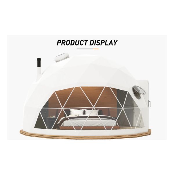 20sqm Waterproof \ Fireproof \ Wind Resistant Safari Glamping Tent Luxury Resort Igloo Dome Hotel Tent