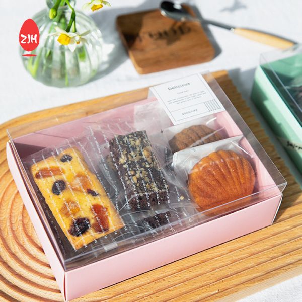 Buy Recyclable Macaron Biscuits Box Packaging Cake Chocolate Box at wholesale prices