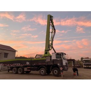 Construction Concrete Equipment Pump Zoomlion 62M With Mercedes Benz