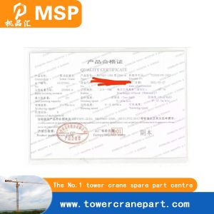 Used Construction Equipment Second Hand Tower Cranes 12t