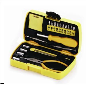 Quality 20 pcs mini tool set ,with pliers ,tape, knife ,sockets . for sale