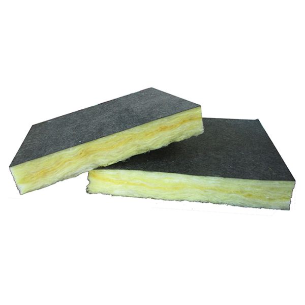 Weather Resistant Fiber Glass Wool Insulation Thickened Nontoxic