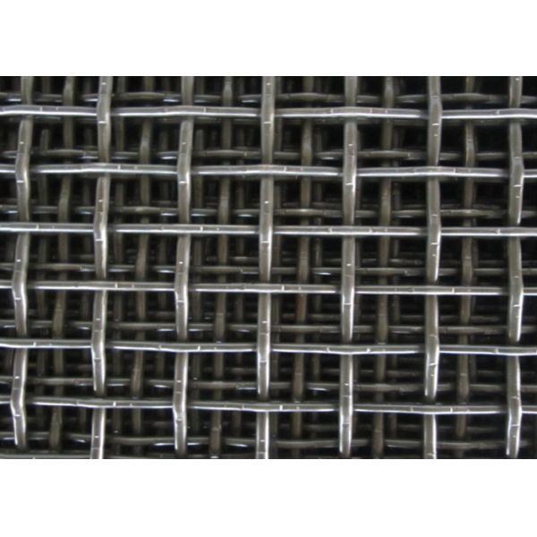 Buy 2m X 3m 45# Steel 12mm Diameter Crimped Wire Mesh at wholesale prices