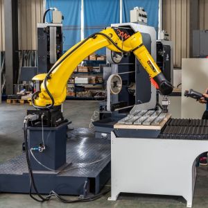 Stainless Steel Arm Automatic Grinding Machine For Water Tap Hardware