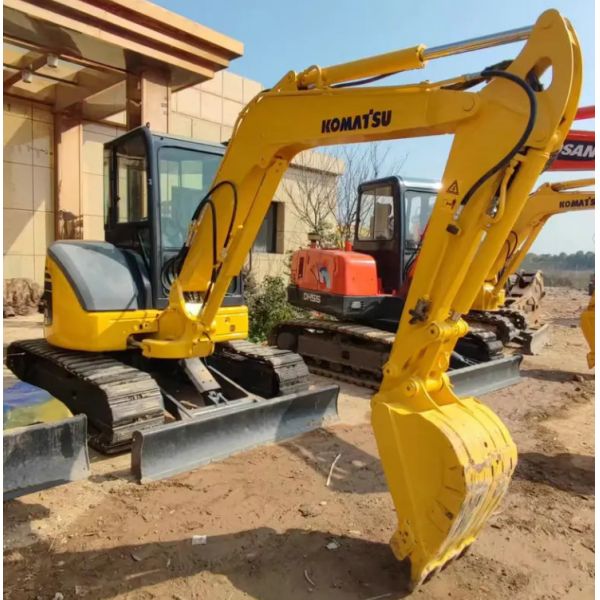 Original Brand Used KOMATSU PC40 Mining Construction Machinery 4 Ton With Rubber Block