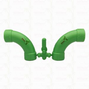 Water Supply Ppr Arc-shaped Elbow Customized Size