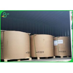 70gsm 80gsm PE Coated Brown Kraft Paper Roll For Nut Packaging Paper Bag