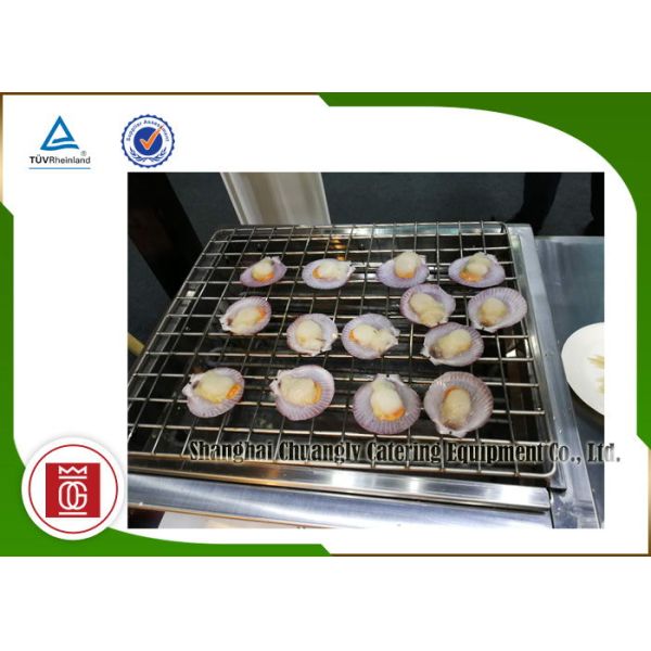Oyster Commercial Barbecue Grills Electric Smokeless Grill Restaurant Hotel