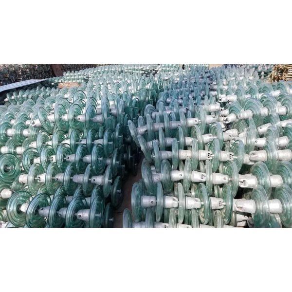 Uzbekistan Tensile Strength 70/100KN Porcelain Toughened Glass Suspension Insulator U70BSP