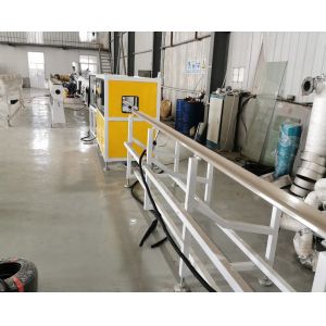 Plc Control PVC Pipe Making Machine with Screw Diameter of 50-120mm