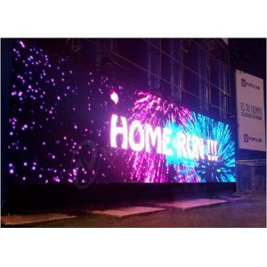 China Exterior Electronic Full Color P25  Programmable Outdoor LED Video Display Board on sale