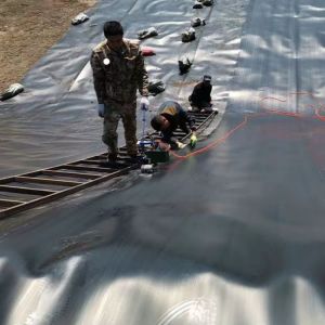 1mm HDPE Geomembrane for Fish Farm Pond Liner and Landfill Project Solution