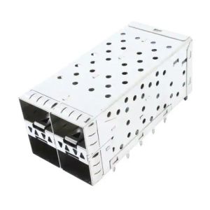 2007417-1 2007637-4 Fiber Optic Transceiver Module CONN SFP+ RCPT W/CAGE 2X2 80P