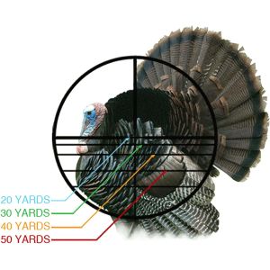 4X32 1" Night Vision Crossbow Scope Pro 5 Step RGB Illuminated Reticle With QD