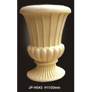 Lightweight Sandstone Planter Pot Hand Carved Customized