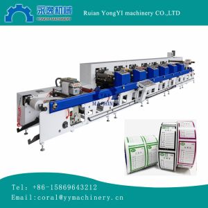 8 Color Flexo Printing Machine Multi Color Printing For Labels Stickers And