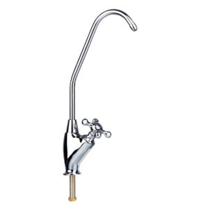 Znic Planted Finished Gooseneck Kitchen Faucet