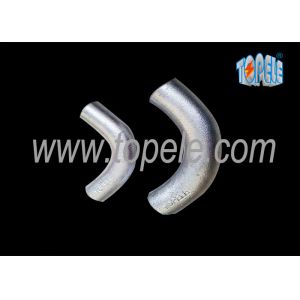 BS4568 Galvanized Steel Pipe Malleable Iron Channel Intersection Elbow 20mm /