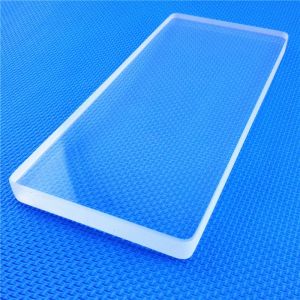 Transparent UV Quartz Glass Plate With SIO2 99.99% Density 2.2g/cm3