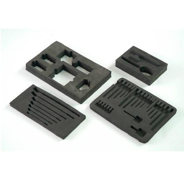 Buy Cut Out EVA Expanded Polystyrene Sheets 25mm Black Foam Box Inserts at wholesale prices