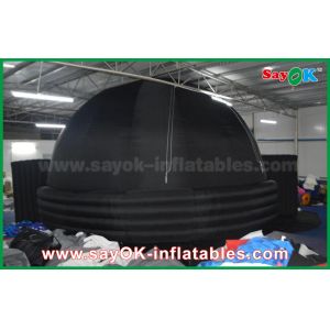 2 Doors Inflatable Mobile Planetarium Dome Projection Tent For Movie Education