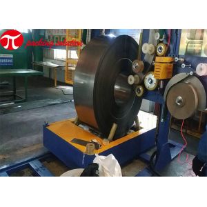Mobile Trolley Steel Coil Packing Machine Heavy Duty Coils