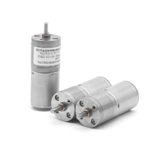 High Efficiency High Torque And Low Speed Motor 25mm JGA25-370 6/12/24V 6v 24V