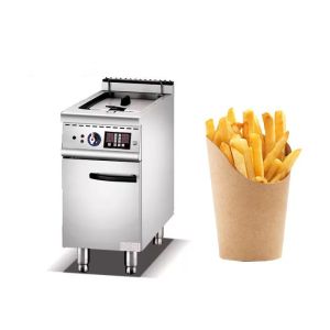 58kg 21L Single Tank Gas Fryer For Restaurant