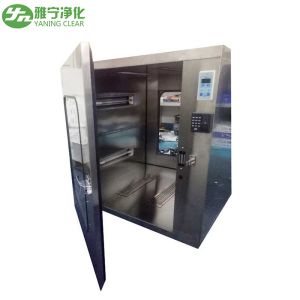 Ductless Cleanroom Pass Box High Temperature Sterilization / Drying Function