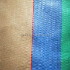 Woven PE Tarpaulin Stripes Waterproof Dust Proof Rainproof Sunlight Blocking