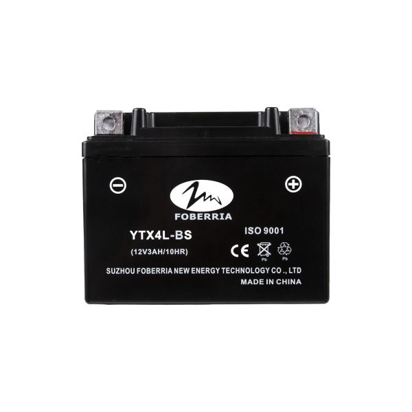 Motorcycle Parts 12V 4ah Ytx5l-BS Ytz6s Battery Rechargeable