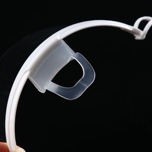 Lightweight Droplets Prevention Transparent Plastic Face Mask