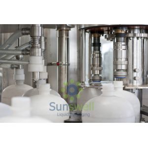 5 Gallon pure water 3-in-1 filling monoblock with rinsing, filling and capping