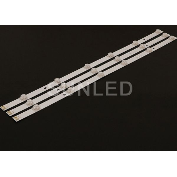 Buy Cold White LED TV Backlight 32 Inch Square Lens Aluminium Board 15000k Color Temp at wholesale prices