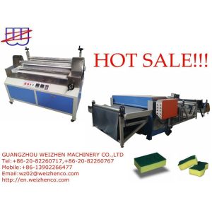 250 mm Cleaning Scouring Pad Production Line Machine for Smooth and Fast