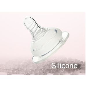 OEM ODM Round Shape Baby Silicone Nipple Soft Non Toxic