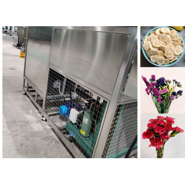Buy 200kg/batch Capacity Food Vacuum Freeze Dryer Machine Equipment at wholesale prices